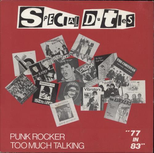 Special Duties 77 In 83 7" vinyl single (7 inch record / 45) UK SZD07IN870153