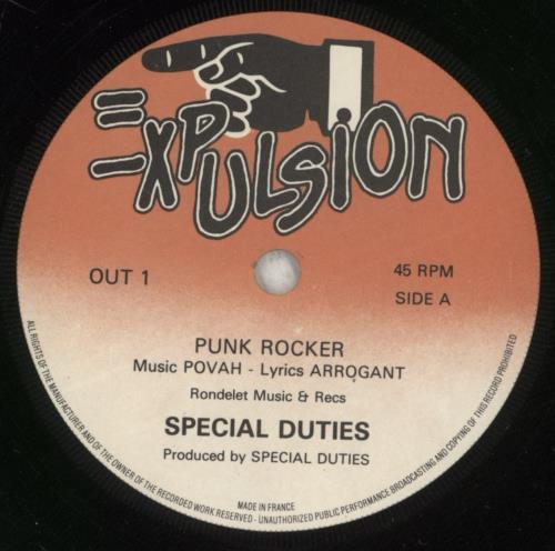 Special Duties 77 In 83 7" vinyl single (7 inch record / 45) UK SZD07IN870153