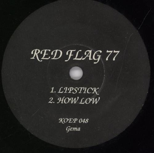 Special Duties Red Flag 77 / Special Duties 7" vinyl single (7 inch record / 45) German SZD07RE892049