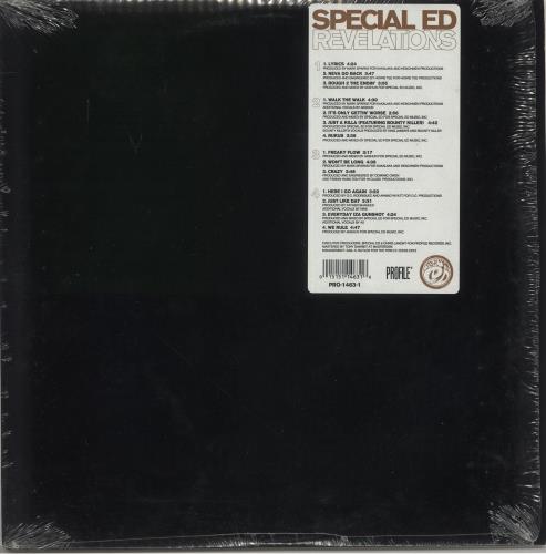 Special Ed Revelations 2-LP vinyl record set (Double LP Album) US 0PE2LRE726665