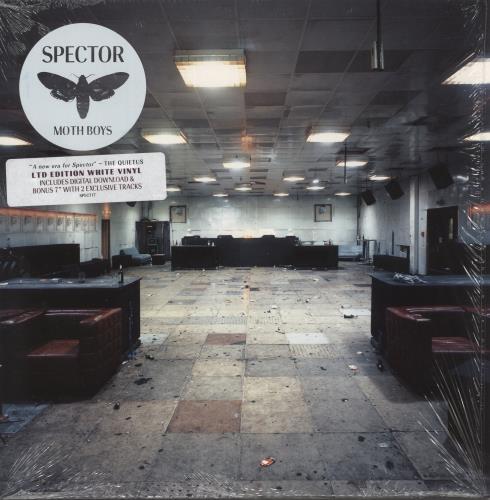 Spector Moth Boys - White Vinyl + 7" vinyl LP album (LP record) UK XPELPMO864307