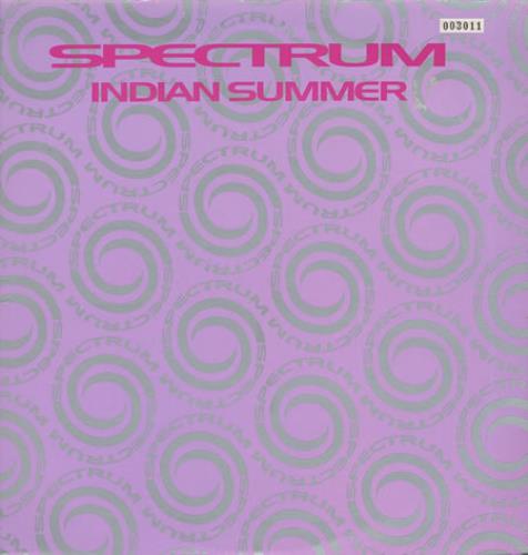 Spectrum (90s) Indian Summer - Numbered 12" vinyl single (12 inch record / Maxi-single) UK ECT12IN372457