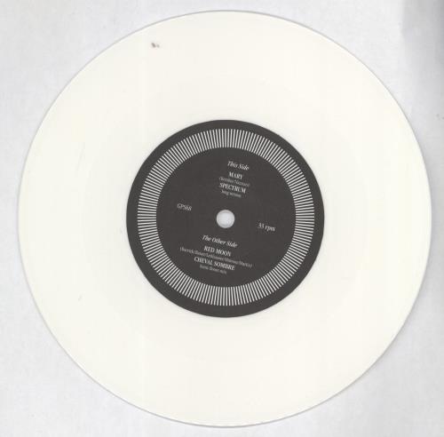Spectrum (90s) Mary / Red Moon - White Vinyl 7" vinyl single (7 inch record / 45) UK ECT07MA767371