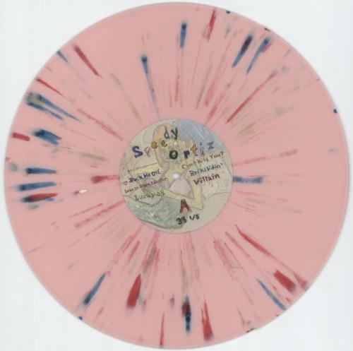 Speedy Ortiz Twerp Verse - Pink With Rainbow Splatter Vinyl + 7" vinyl LP album (LP record) US YPGLPTW871861