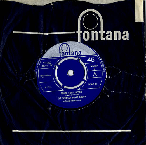 Spencer Davis Group Gimme Some Loving - 4pr 7" vinyl single (7 inch record / 45) UK SDG07GI78463