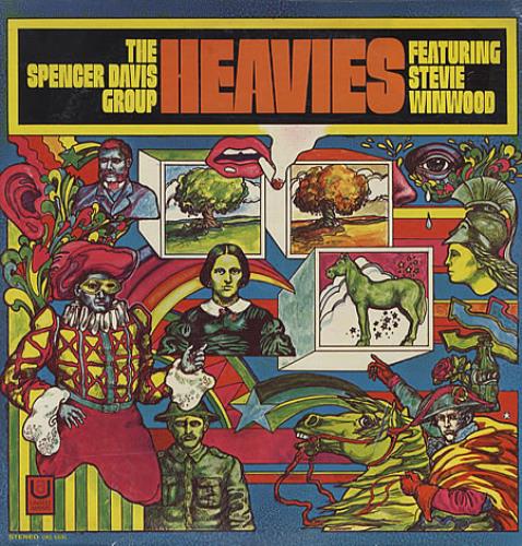 Spencer Davis Group Heavies vinyl LP album (LP record) US SDGLPHE333567