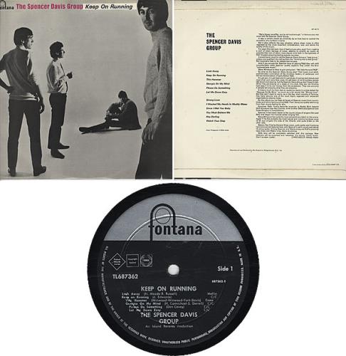Spencer Davis Group Keep On Running vinyl LP album (LP record) New Zealand SDGLPKE325221