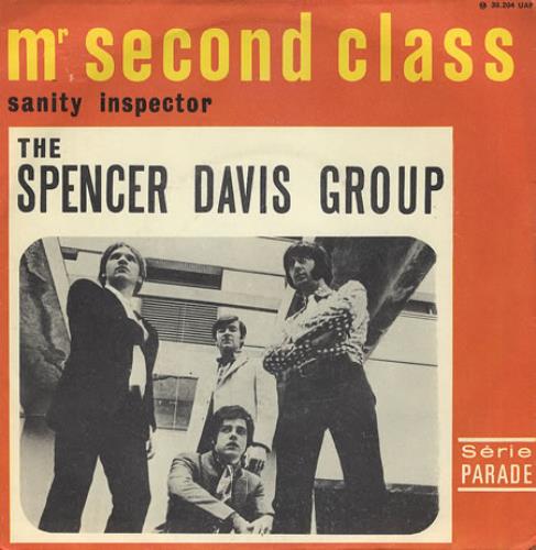 Spencer Davis Group Mr Second Class 7" vinyl single (7 inch record / 45) French SDG07MR232963