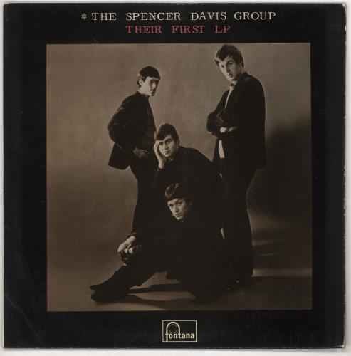 Spencer Davis Group Their First LP - Autographed vinyl LP album (LP record) UK SDGLPTH729646