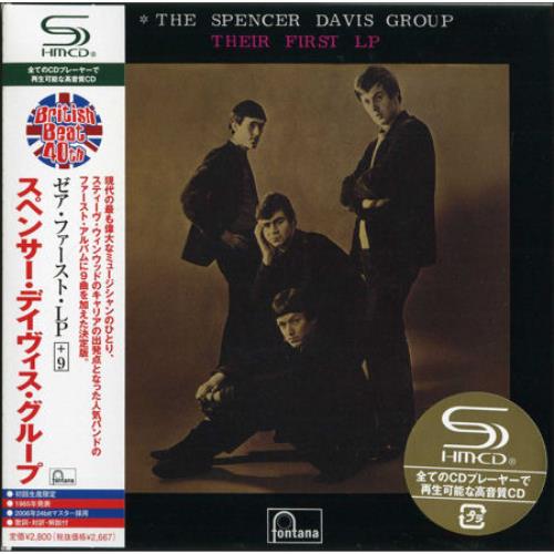 Spencer Davis Group Their First LP SHM CD Japanese SDGHMTH444668