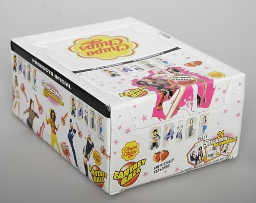 Spice Girls Box Of Spice Girls Chupa Chups memorabilia US PICMMBO474226