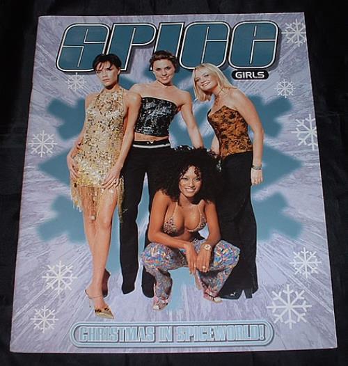 Spice Girls Christmas In Spiceworld + Ticket stub tour programme UK PICTRCH333598