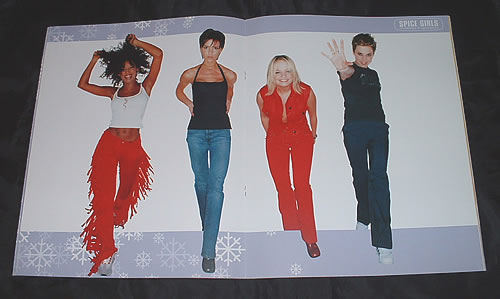 Spice Girls Christmas In Spiceworld + Ticket stub tour programme UK PICTRCH333598