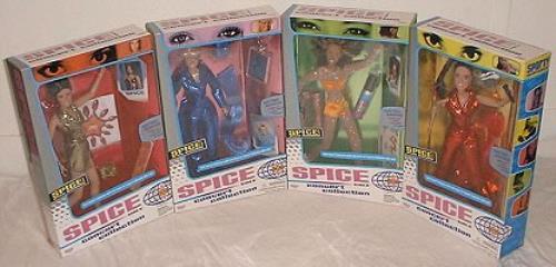 Spice Girls Concert Collection - set of 4 dolls memorabilia UK PICMMCO166709
