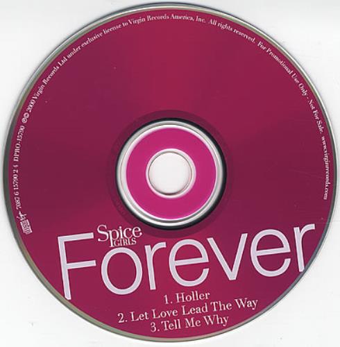 Spice Girls Forever Sampler CD single (CD5 / 5") US PICC5FO169222