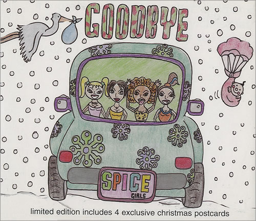 Spice Girls Goodbye - Both Parts 2-CD single set (Double CD single) UK PIC2SGO144359
