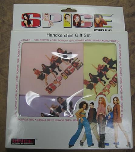 Spice Girls Handkerchief Gift Set memorabilia UK PICMMHA347587
