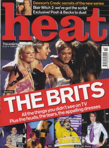 Spice Girls Heat - March 2000 magazine UK PICMAHE380806