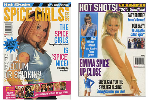 Spice Girls Hot Shots magazine UK PICMAHO379638