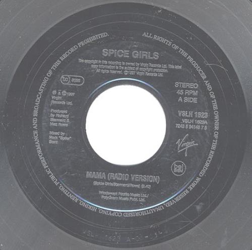 Spice Girls Mama 7" vinyl single (7 inch record / 45) UK PIC07MA361981