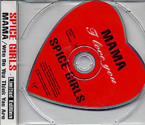 Spice Girls Mama/Who Do You Think You Are - Shaped Disc CD single (CD5 / 5") German PICC5MA86126