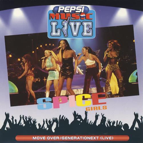 Spice Girls Move Over/Generationext (Live) + Series Case CD single (CD5 / 5") UK PICC5MO377379