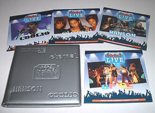 Spice Girls Move Over/Generationext - Live CD single (CD5 / 5") UK PICC5MO324003