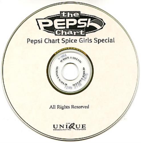 Spice Girls Pepsi Chart Spice Girls Special CD-R acetate UK PICCRPE144916