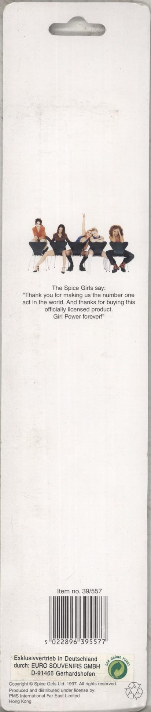 Spice Girls Picture Ruler memorabilia UK PICMMPI317152
