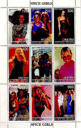 Spice Girls Picture Stamps memorabilia Greek PICMMPI352034
