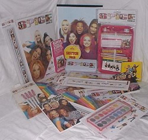 Spice Girls Quantity Of Stationary memorabilia UK PICMMQU167484