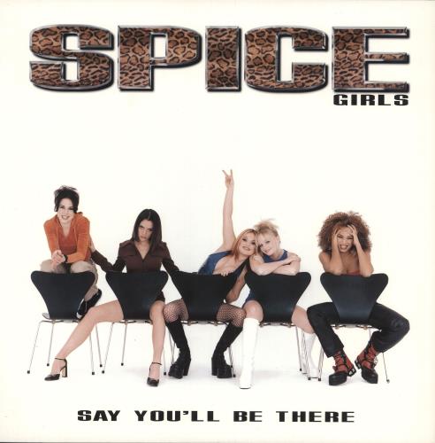 Spice Girls Say You'll Be There 12" vinyl single (12 inch record / Maxi-single) US PIC12SA83907