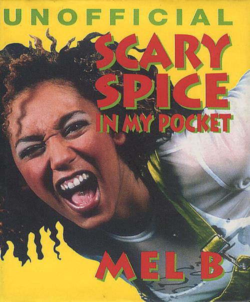 Spice Girls Scary Spice In My Pocket book UK PICBKSC357801