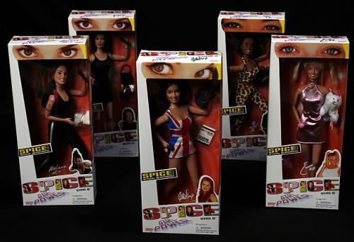 Spice Girls Set Of 5 Dolls - Original Collection memorabilia US PICMMSE166706