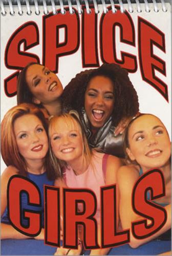 Spice Girls Spice Girls Noteboook memorabilia UK PICMMSP357777
