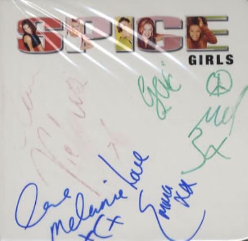 Spice Girls Spice Shak Pak - Fully Autographed CD album (CDLP) US PICCDSP302924