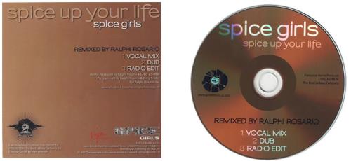 Spice Girls Spice Up Your Life - Ralph Rosario Remixes CD-R acetate US PICCRSP438553