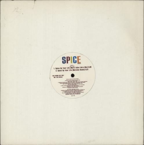 Spice Girls Spice Up Your Life 12" vinyl single (12 inch record / Maxi-single) UK PIC12SP96852