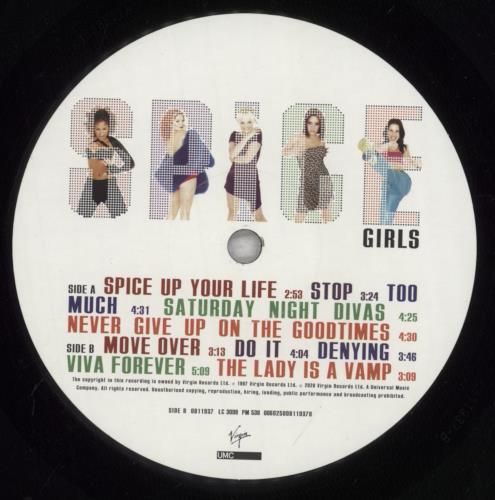 Spice Girls Spice World - 180gram Vinyl vinyl LP album (LP record) UK PICLPSP841644