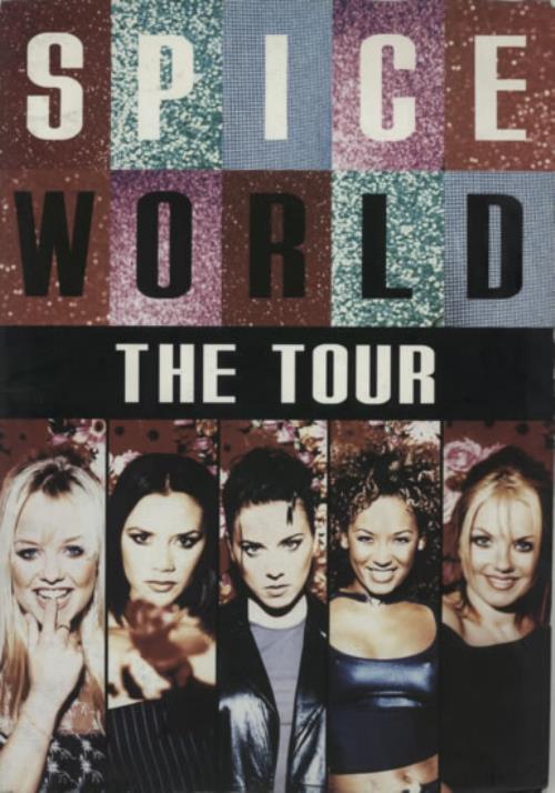 Spice Girls Spice World The Tour tour programme UK PICTRSP589658