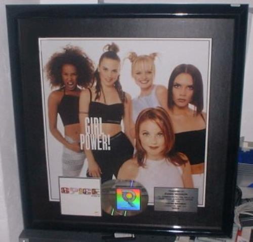 Spice Girls Spice award disc US PICAWSP148628