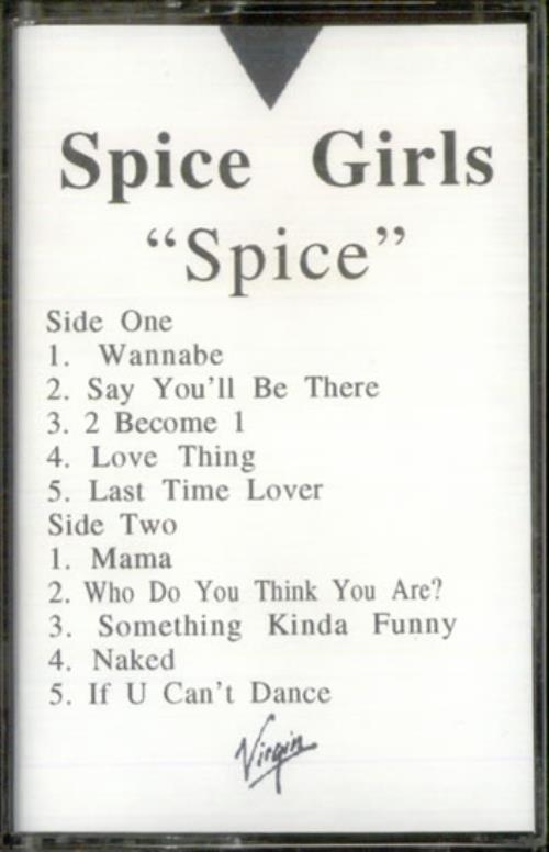 Spice Girls Spice cassette album US PICCLSP520675