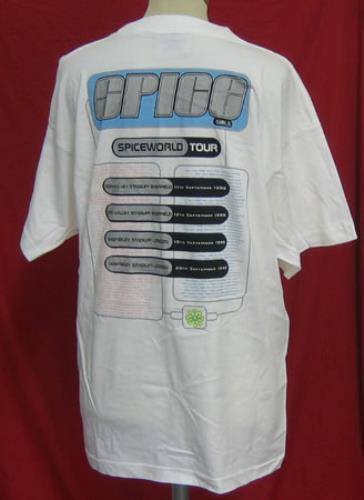 Spice Girls Spiceworld Tour t-shirt UK PICTSSP404345
