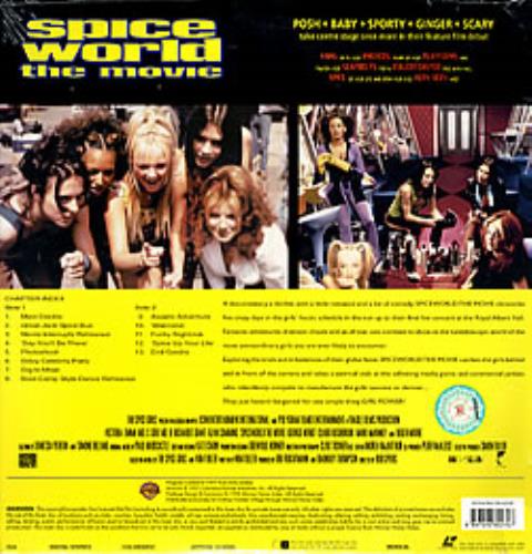 Spice Girls Spiceworld laserdisc / lazerdisc US PICLZSP153208