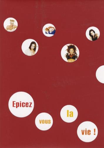 Spice Girls Spiceworld media press pack French PICPPSP218796