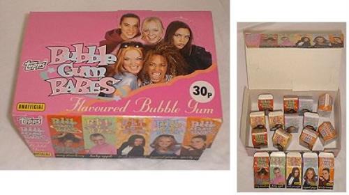Spice Girls Unofficial Bubble Gum With Display pack memorabilia UK PICMMUN167509