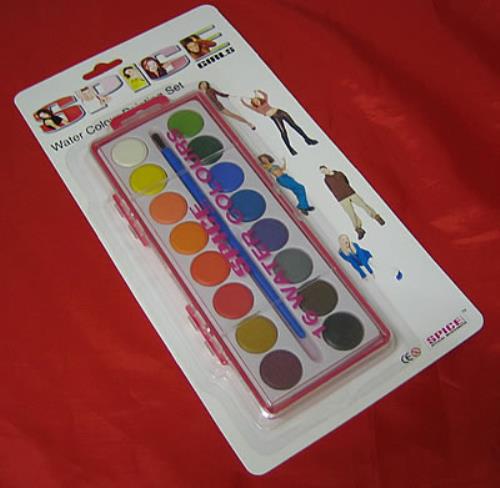 Spice Girls Water Colour Painting Set memorabilia UK PICMMWA368746