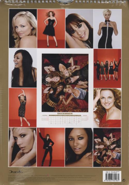 Spice Girls Official Calendar 2008 UK Calendar 417255 