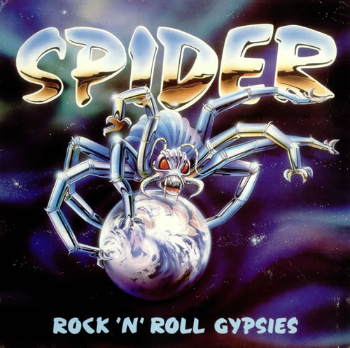 Spider (UK) Rock 'N' Roll Gypsies - Autographed vinyl LP album (LP record) UK SPILPRO536552