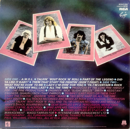 Spider (UK) Rock 'N' Roll Gypsies - Autographed vinyl LP album (LP record) UK SPILPRO536552